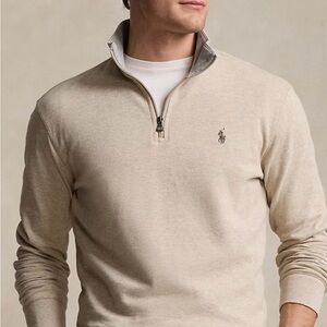 Polo Ralph Lauren Light Gray Pullover Sweatshirt